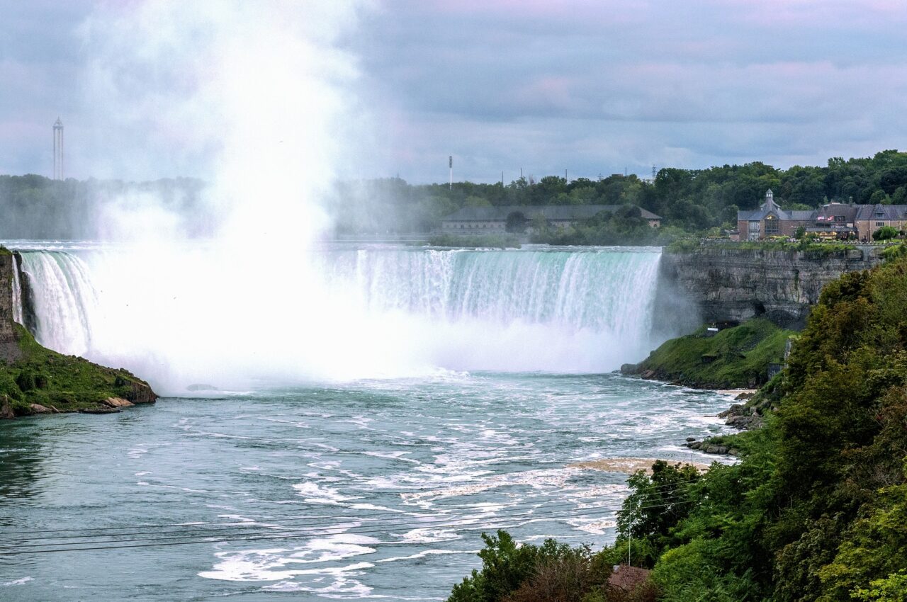 De spektakulære Niagara fallene