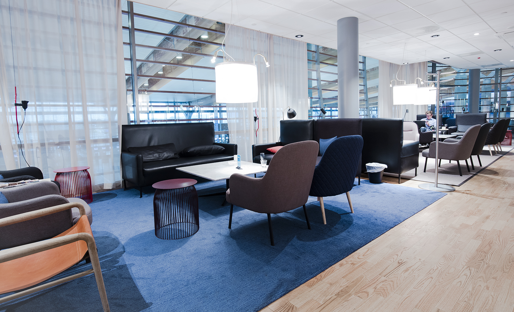 SAS Lounge, Oslo Lufthavn utland