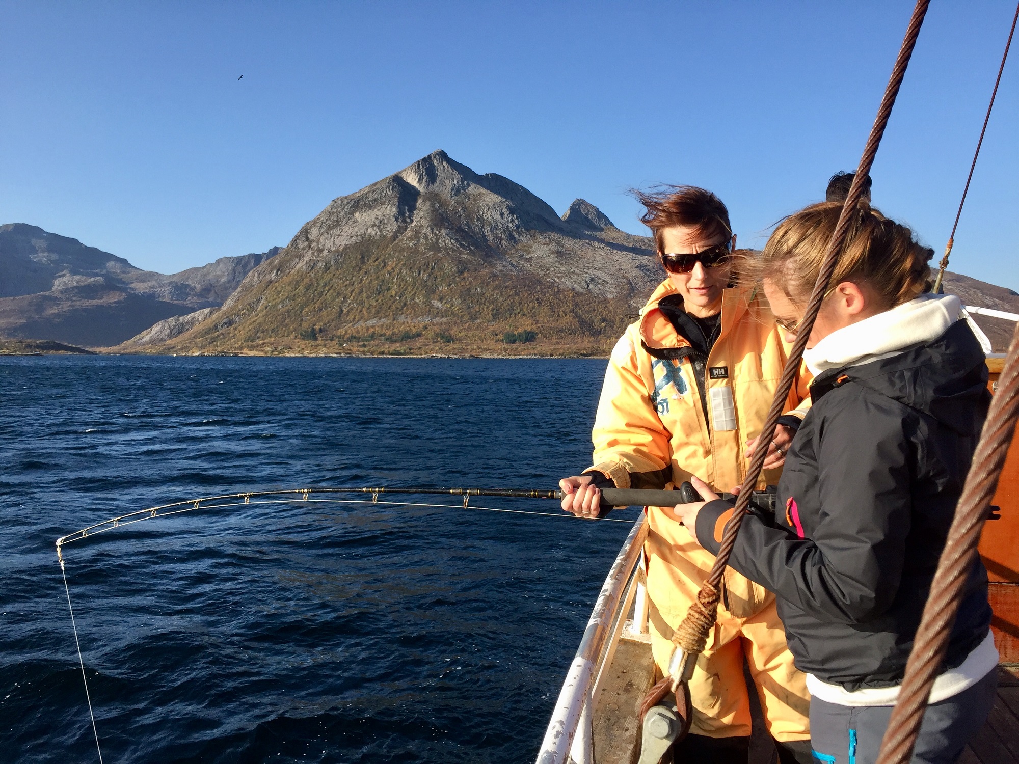 Lofotfiske på båttur i Lofoten