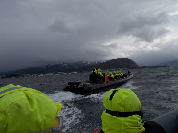 Reisetestere klare for RIB-tur i Ålesund