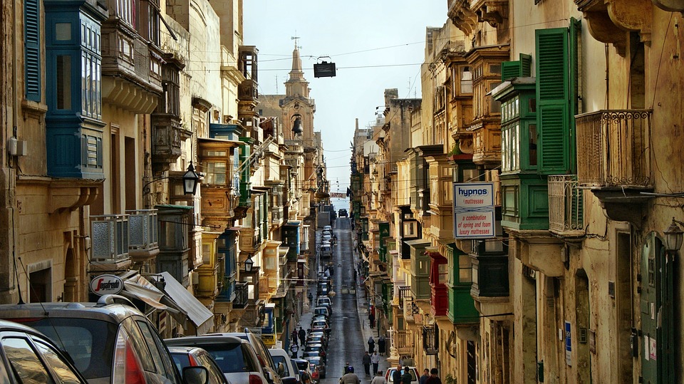 Trange gater i Valletta
