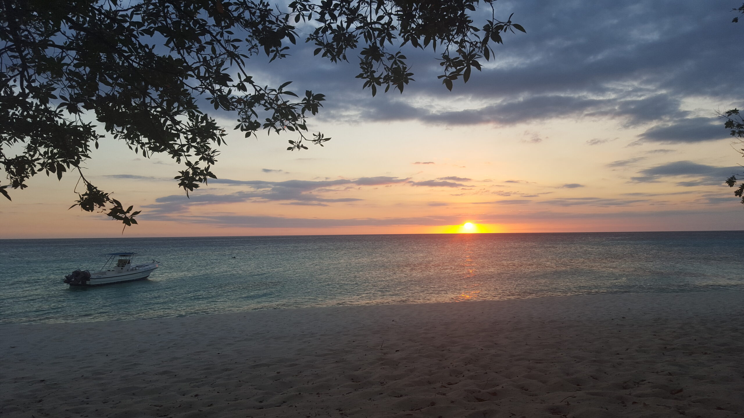 Solnedgang på Eco del Mar, Dominikanske Republikk