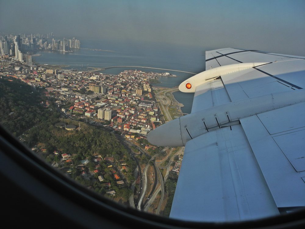 Panama City fra luften