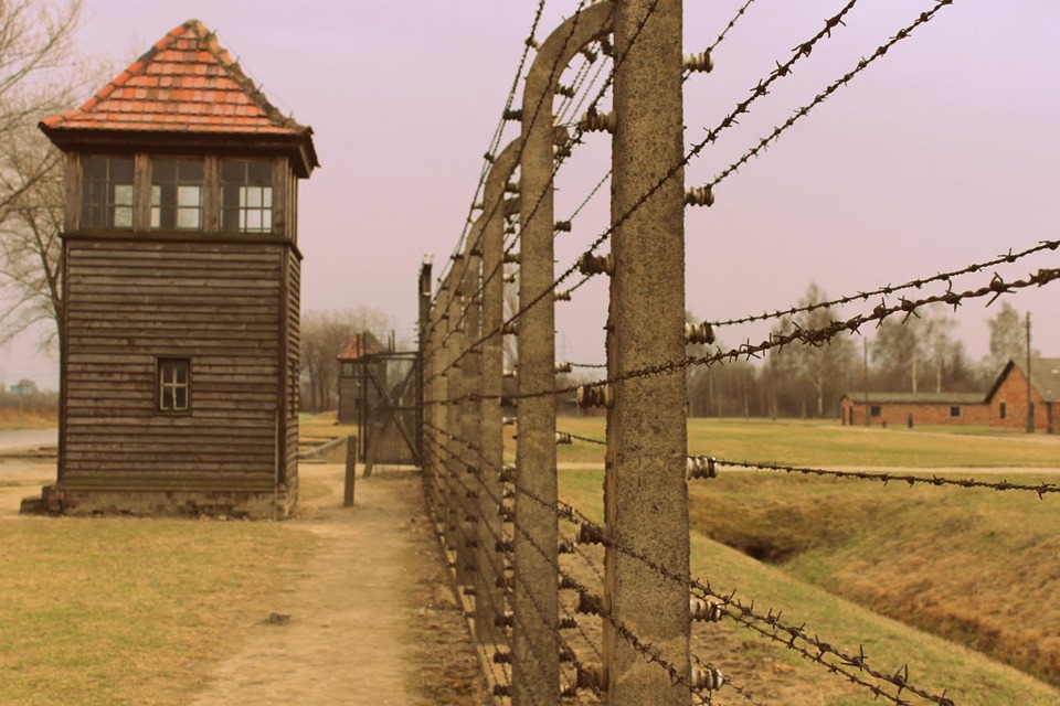 Konsentrasjonsleiren Auschwitz, Krakow, Polen