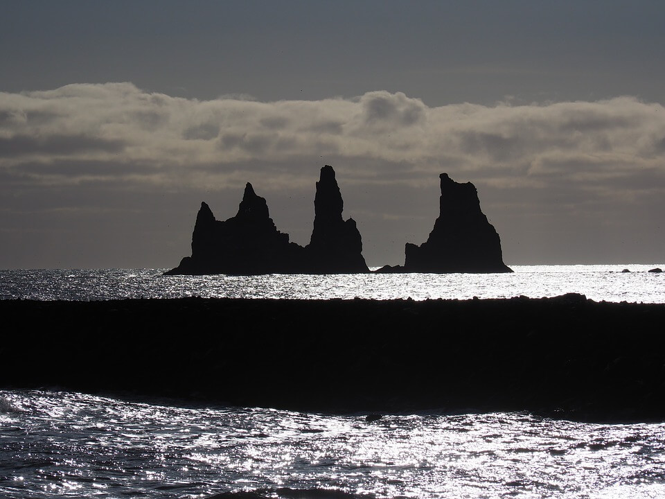 Reynisdrangar på Island
