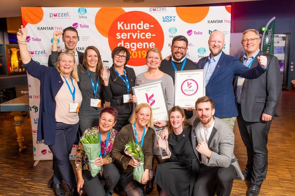 Berg-Hansen vinner Kundeservicedagene 2019, beste kundeservice