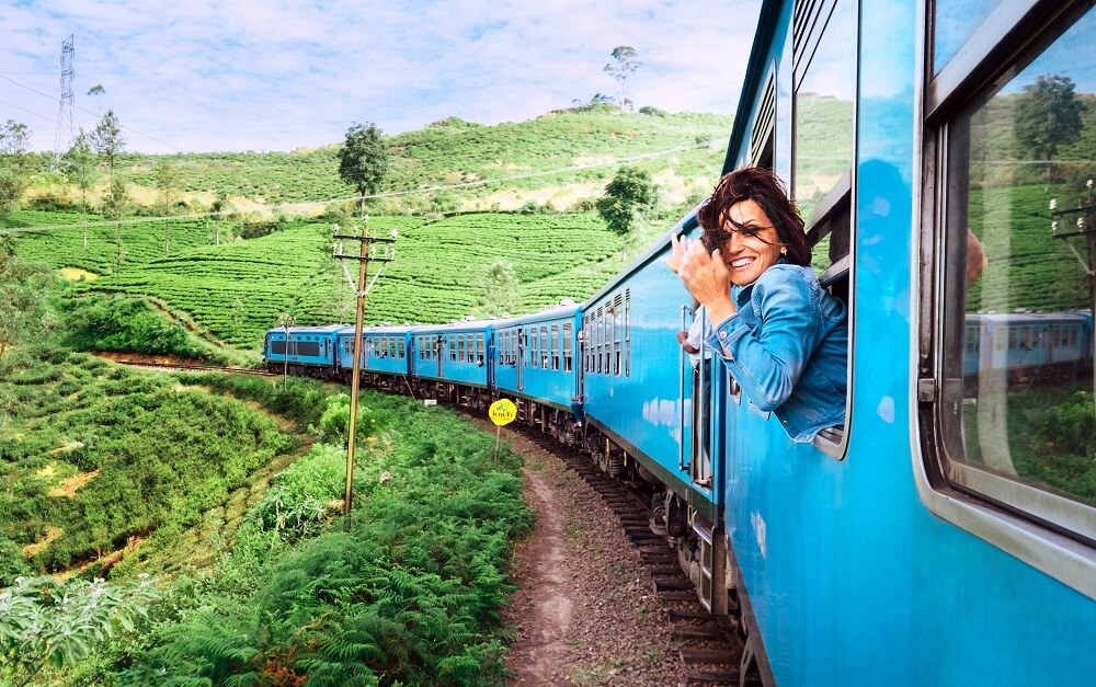 Toget i Sri Lanka