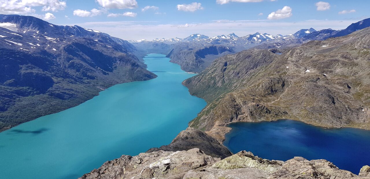 Utsikt over Besseggen, Norge