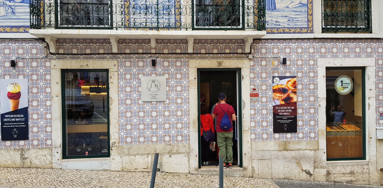 Pastelaria Santo Antonia, Lisboa, Portugal