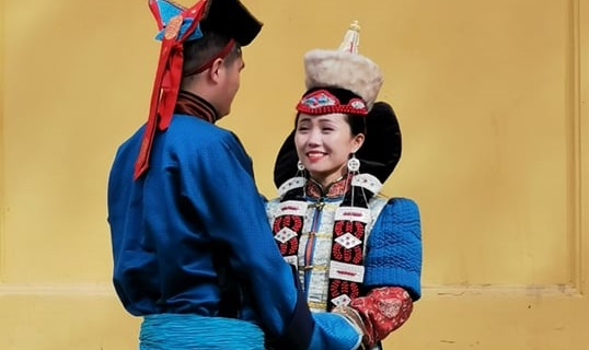Brudepar, Mongolia