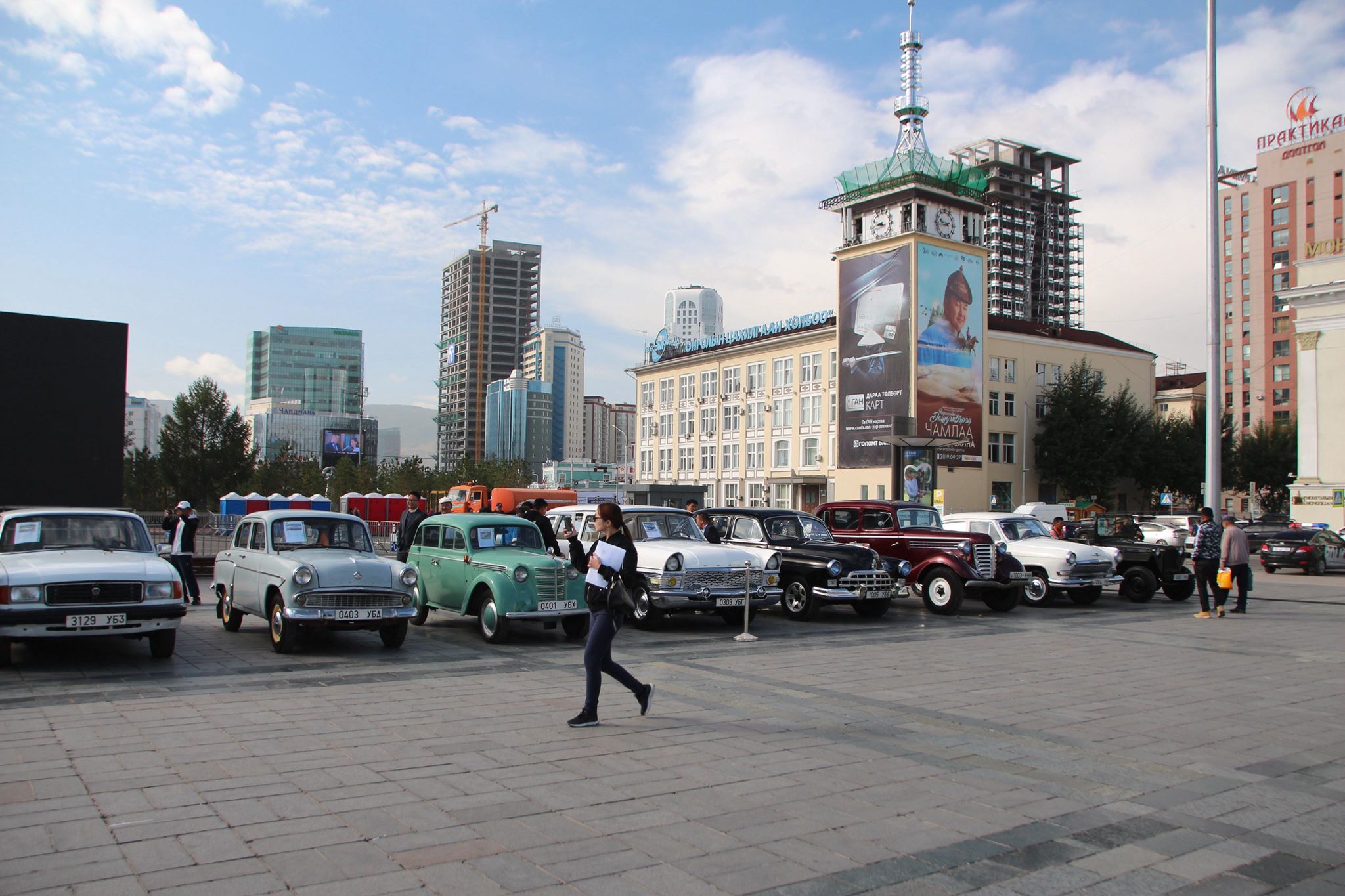 Gamle biler, Mongolia