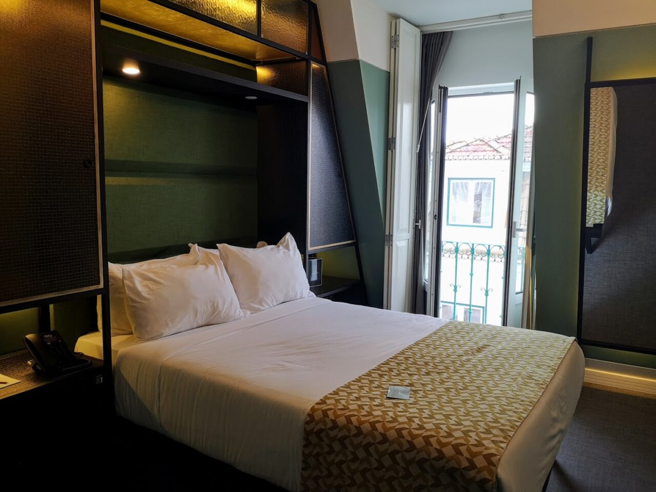 Hotelrommet i Lisboa