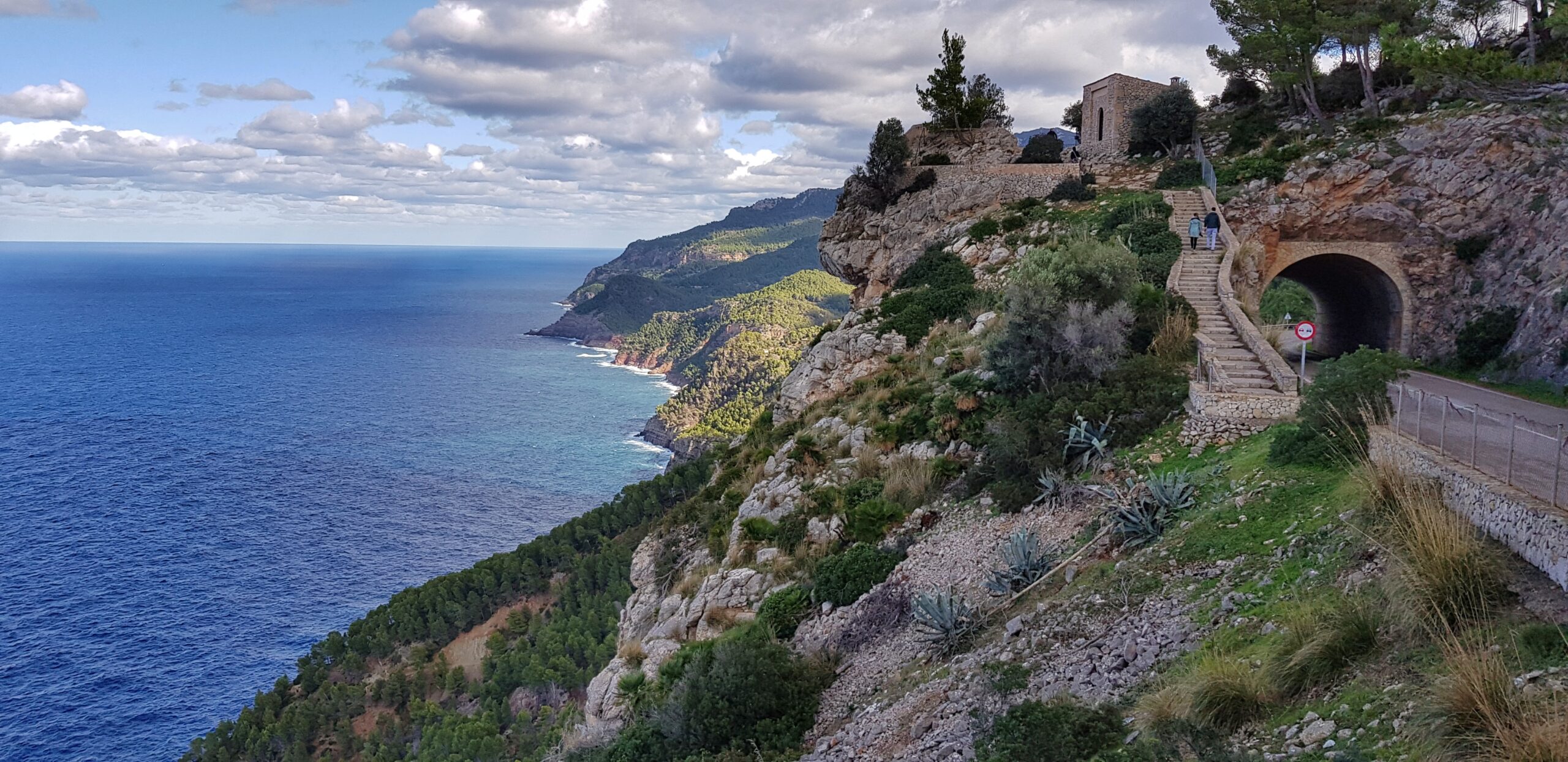 Langs kysten på Mallorca