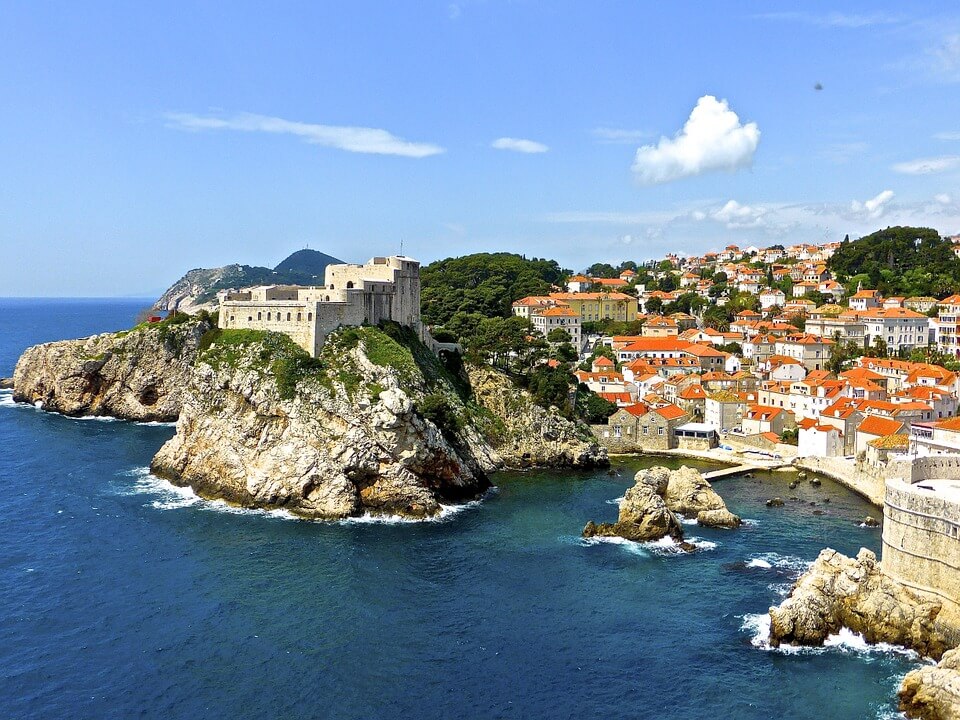 Dubrovnik i Kroatia