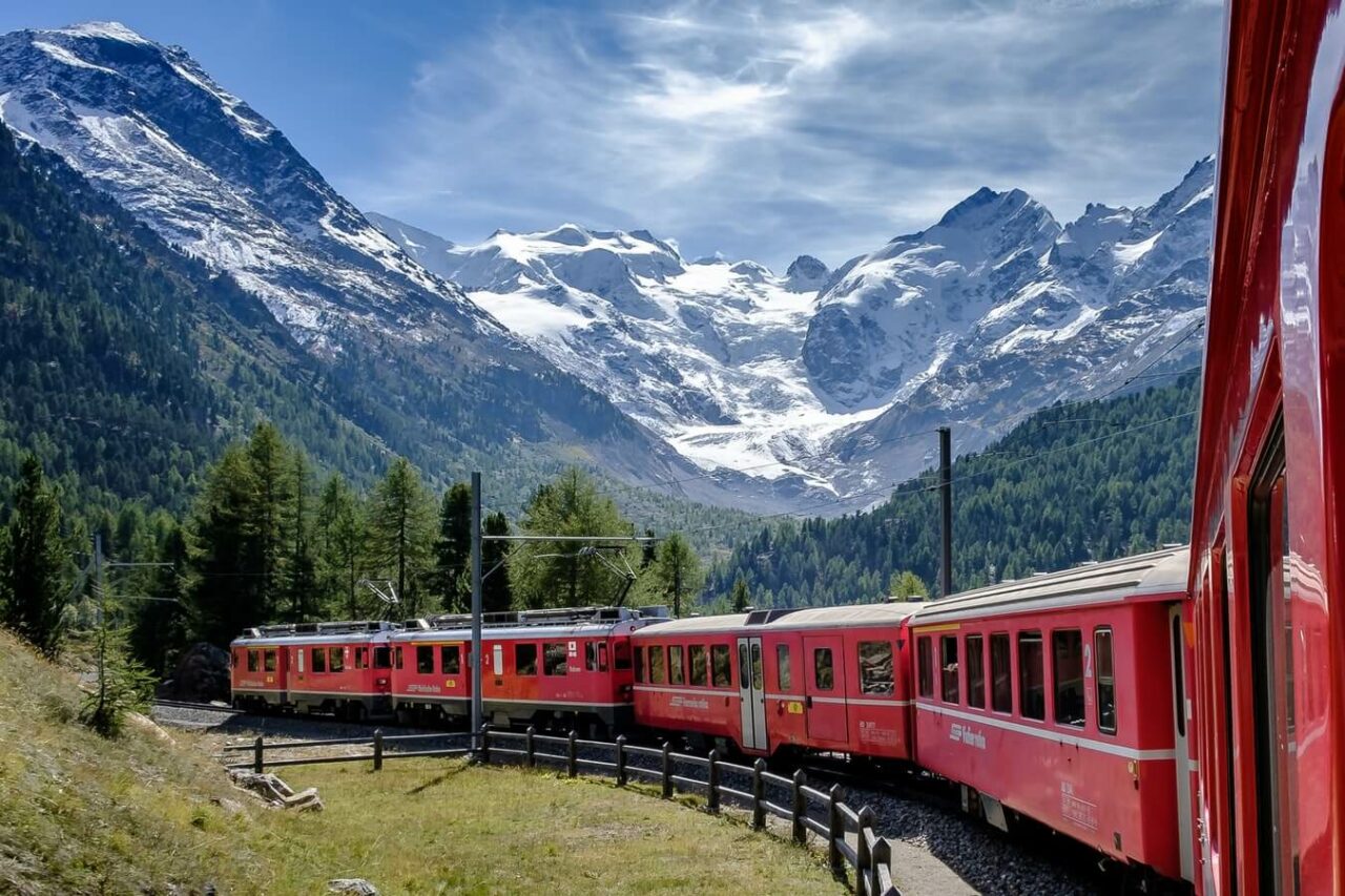 Bernina Express i Sveits