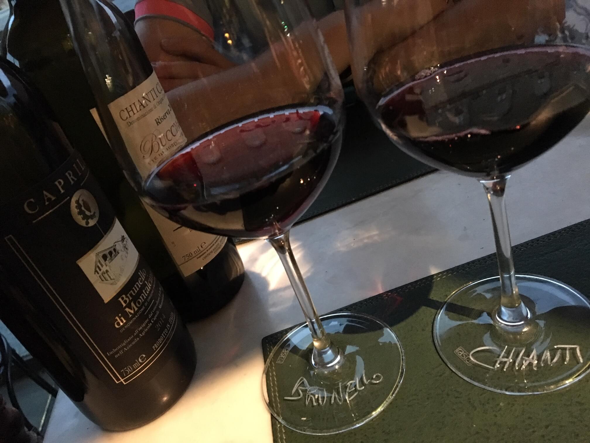 Vinsmaking på Enoteca Pitti Gola e Cantina i Firenze
