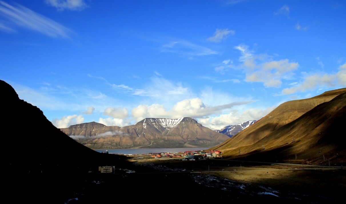 Longyearbyen på Svalbard