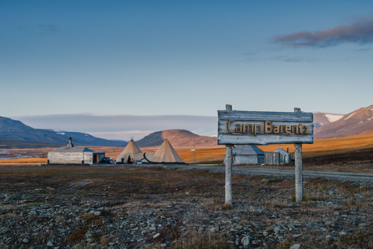 Camp Barentz på Svalbard