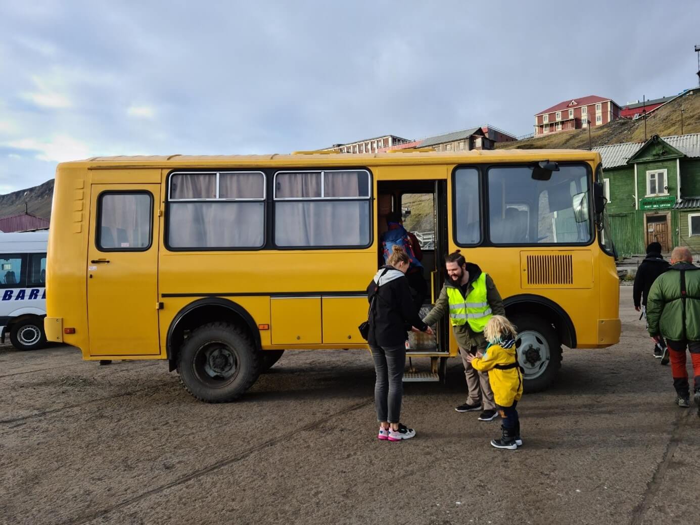 Buss i Barentsburg