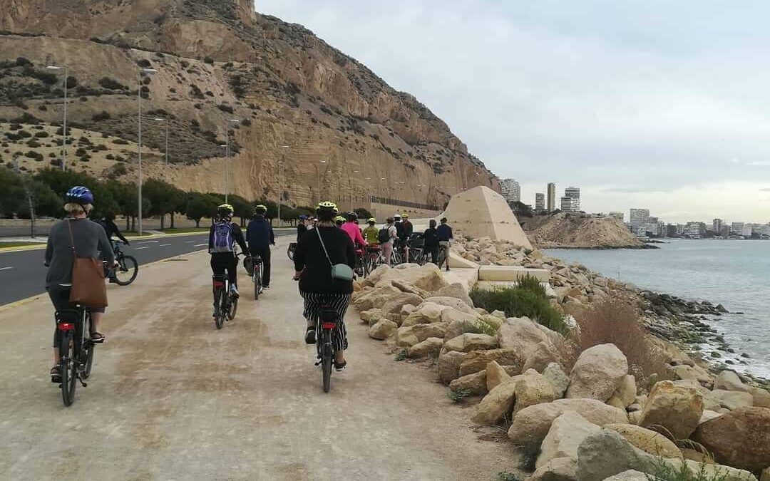 Sykkeltur langs kysten i Alicante