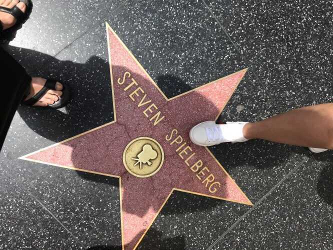Walk of fame stjerne i Hollywood