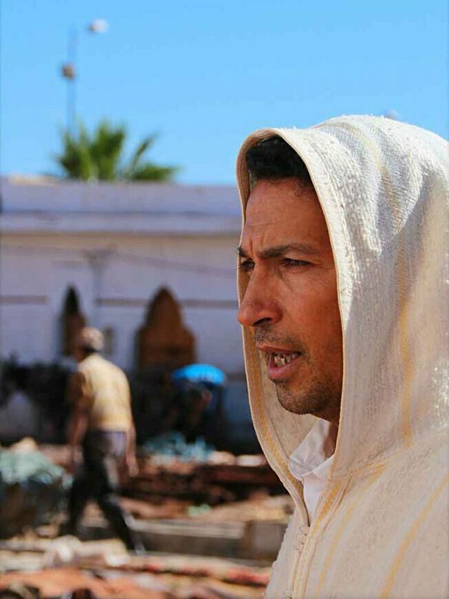 Bilde av guiden i Marrakech